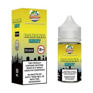 Banana Mint Nicotine Salt E-Liquid