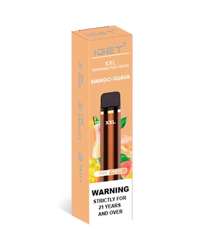 Mango Guava 1800 Puffs Disposable IGET XXL