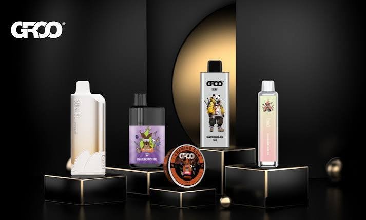 GROO vape product collection